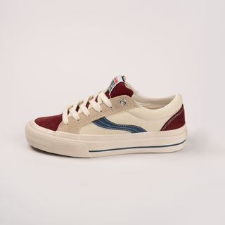 کفش ویژن کرم زرشکی/Vision Street Wear Beige