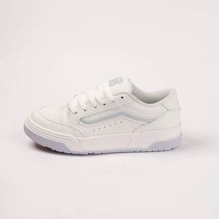 Vans hylane white and pl blue