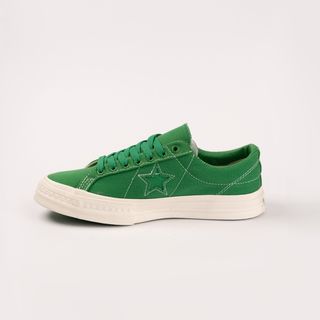 کفش کانورس مدل وان استار/Converse one star green