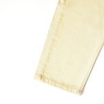 شلوار کتان مام فیت مردانه کرم روشن ، بدون زاپ - کد 0037