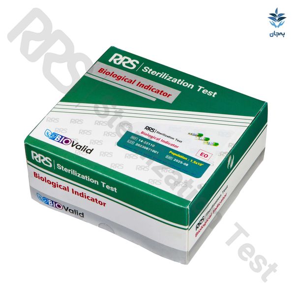 نشانگر بیولوژیک اتیلن اکساید (22110-14 RRS) - جعبه 100 عددی