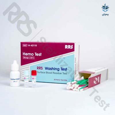 همو تست - (42110-14 RRS) - جعبه 25 عددی / اندیکاتور پایش فرآیند پاک سازی