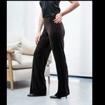 شلوار مخمل شکلاتی (فاق بلند )