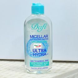 محلول آرایش پاک‌کن مخصوص پوست‌های خشک و نرمال حجم 200 میل دافی