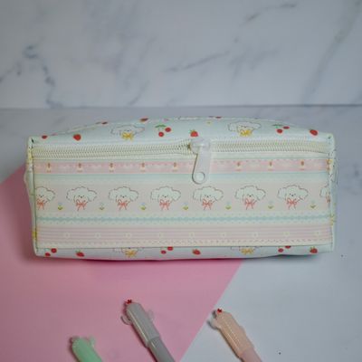 جامدادی سه زیپ فانتزی توت فرنگی11