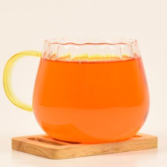 ماگ دسته طلایی طرح شیار