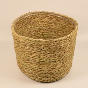 سبد حصیری ساده