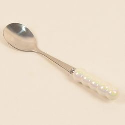 قاشق و چنگال کوچک مرواریدی