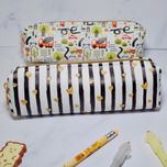 جامدادی تک زیپ راه راه 19