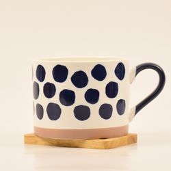 ماگ سرامیکی سرمه ای