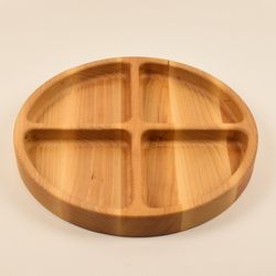 اردو خوری گرد چوبی 4 خانه