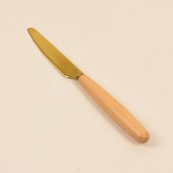 کارد 6 عددی دسته چوبی