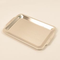 سینی نقره ای و طلایی کوچک