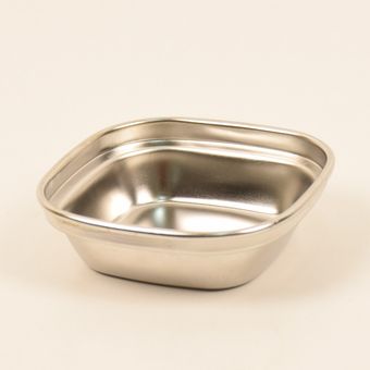 پیاله استیل مربع کوچک