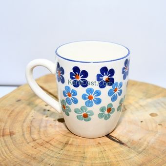 ماگ لیوان شکوفه آبی