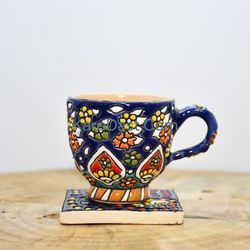 کاپ دسته دار میناکاری درجه 1
