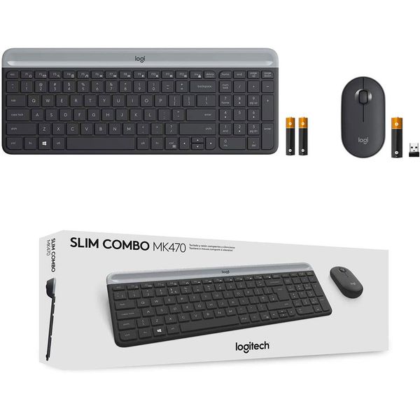 کیبورد و ماوس بی‌سیم لاجیتک مدل MK470