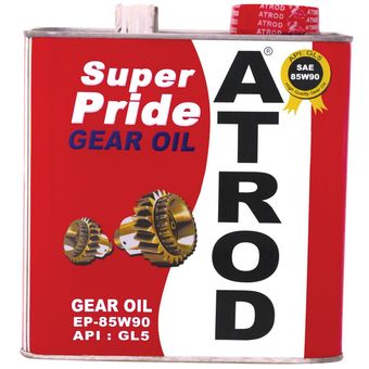 روغن گیربکس خودرو آترود 85W90 Super Pride ظرفیت 2.5 لیتر