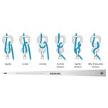 ابزار حمایت و فرود پتزل مدل HUIT ANTIBRULURE F2023