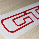 برچسب بدنه خودرو طرح GTI کد S655