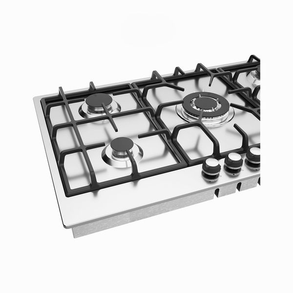 اجاق گاز استیل میکس پلاس مدل IS-9507 سیلور