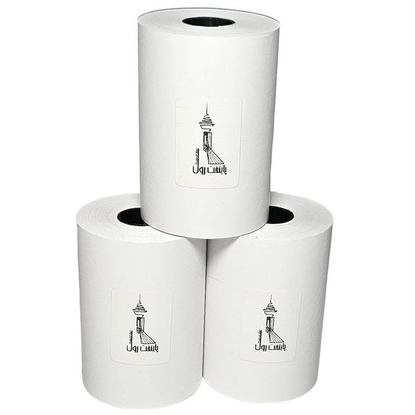   کاغذ پرینتر حرارتی پایتخت رول مدل W80mm بسته 80 عددی