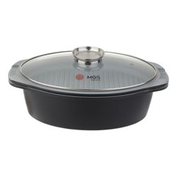 تابه گریل ام جی اس مدل دو طبقه سایز 38