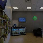 چراغ نئونی دیواری آرن تیم طرح لوگو اندورید