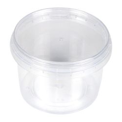 ظرف نگهدارنده طب پلاستیک 310cc بسته 20 عددی