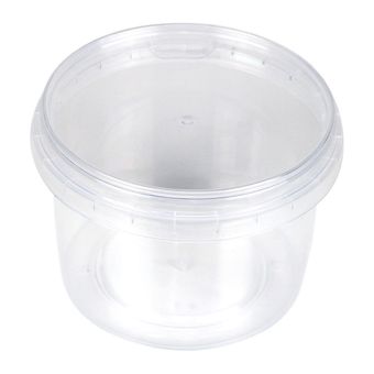 ظرف نگهدارنده طب پلاستیک 310cc بسته 20 عددی