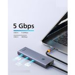 هاب 7 پورت USB-C باسئوس مدل BS-OH159 (گارانتی 24 ماهه آونگ)
