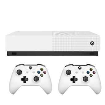کنسول بازی مایکروسافت (استوک) XBOX One S | حافظه 512 گیگابایت همراه با دسته اضافه