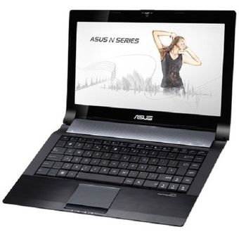 لپتاپ  ASUS n43s  Core i7(2630qm)/RAM 4GB/256ssd/2g gforce 540m/14 /silver