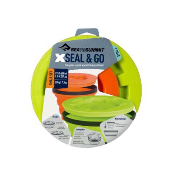 مجموعه 2 عددی ظروف سفری سی تو سامیت مدل X-Seal Go