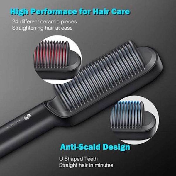 برس حرارتی مو اورجینال مدل FH909 | صافکننده سریع و حالتدهنده حرفهای مو