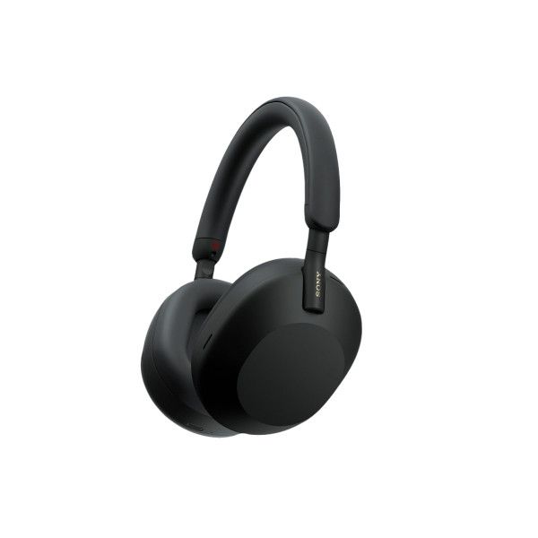 هدفون بیسیم سونی مدل WH-1000XM5 با نویز کنسلینگ فعال (ANC)، درگاه شارژ USB Type-C، دارای 4 میکروفون با فناوری Beamforming، پشتی