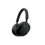 هدفون بیسیم سونی مدل WH-1000XM5 با نویز کنسلینگ فعال (ANC)، درگاه شارژ USB Type-C، دارای 4 میکروفون با فناوری Beamforming، پشتی