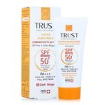 کرم ضد آفتاب رنگی و کنترل چربی بژ تیره (پوست مختلط تا چرب) (2024)