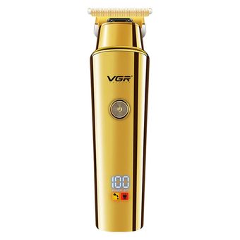 ماشین اصلاح موی سر و صورت وی جی آر مدل V-947 با تیغه استیل ضد زنگ، 500 دقیقه استفاده با یک بار شارژ