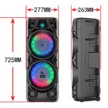 اسپیکر بلوتوثی قابل حمل مدل ZQS8210