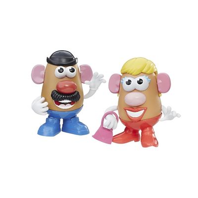 فیگور مدل آقا و خانم سیب زمینی مجموعه 2 عددی