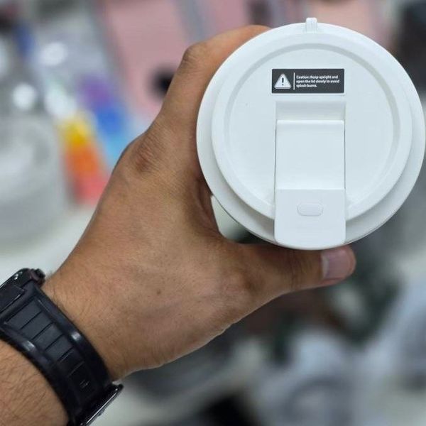 لیوان دوجداره حرارتی لپرسو LePresso / ظرفیت 450 میلیلیتر / ماگ سفری (تراول ماگ) دوجداره