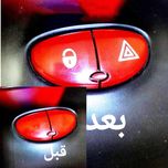 برچسب روی فلاشر خودرو کالانیکس مدل BAR-206-10288 مناسب برای پژو 206 مجموعه 2 عددی