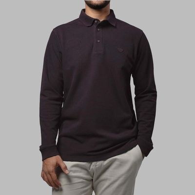 پولوشرت آستین بلند مردانه مدل SB-SS-1535