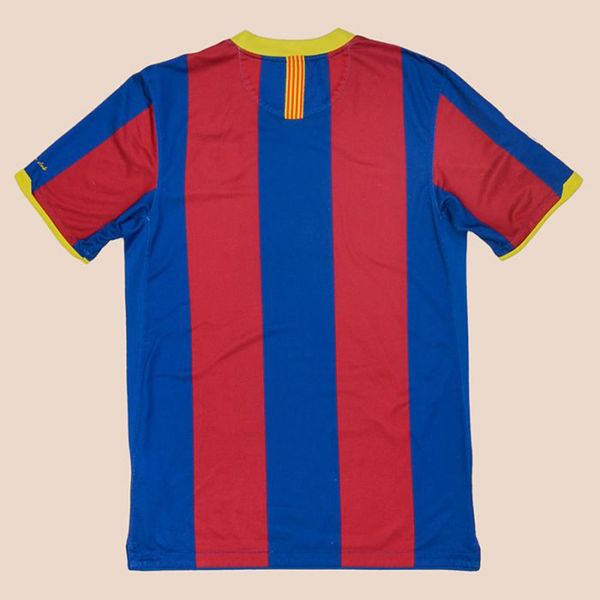 ست تی شرت و شلوارک ورزشی مردانه مدل بارسلونا Home 2011