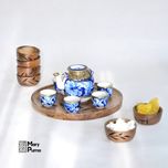 سینی و پیاله _ چوب گردو