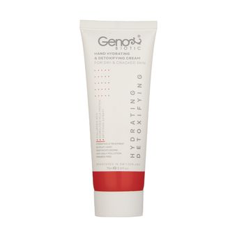 کرم مرطوب کننده دست ژنوبایوتیک مدل detoxifying حجم 75 میلی لیتر