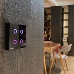 کلید لمسی هوشمند سه پل مٌروا مدل JS مجموعه سه عددی