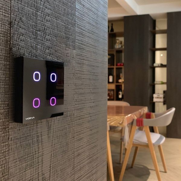 کلید لمسی هوشمند سه پل مٌروا مدل JS مجموعه سه عددی