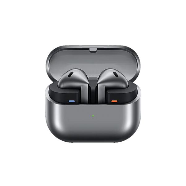 هدفون بلوتوثی سامسونگ مدل Galaxy Buds3 با نویز کنسلینگ فعال (ANC)، نویز کنسلینگ میکروفون (ENC)، درگاه شارژ USB Type-C، با قابلی
